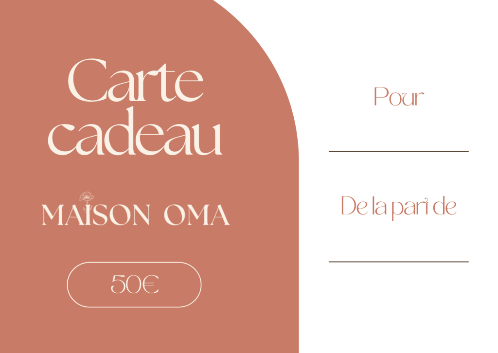 Carte cadeau 50€